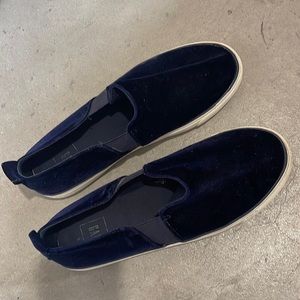 Velvet Blue Shoes GAP